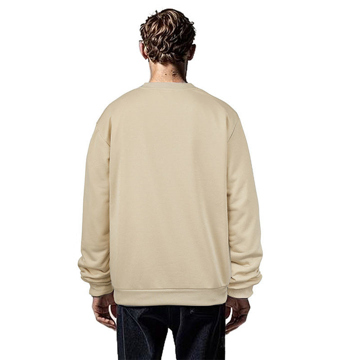 Herren modischer Sweatshirt mit strukturiertem Design und praktischer Brusttasche Echoarchiv