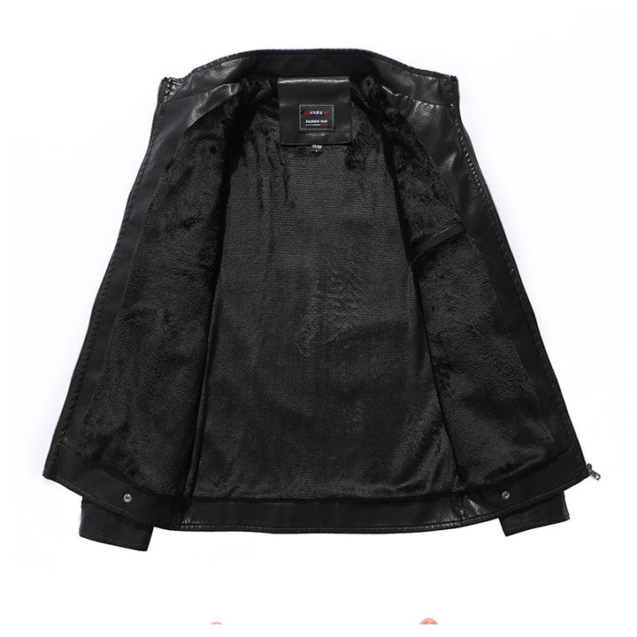 Herren Elegante Motorradlederjacke Echo Archiv