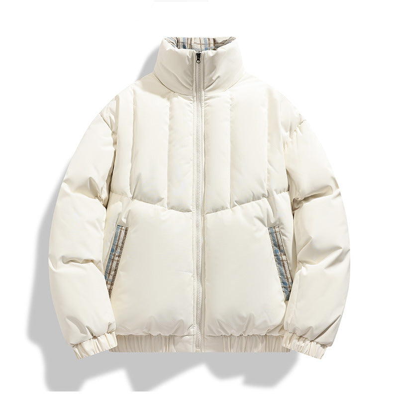 Herren isolierte Steppjacke mit hohen Kragen und praktischen Taschen Echoarchiv