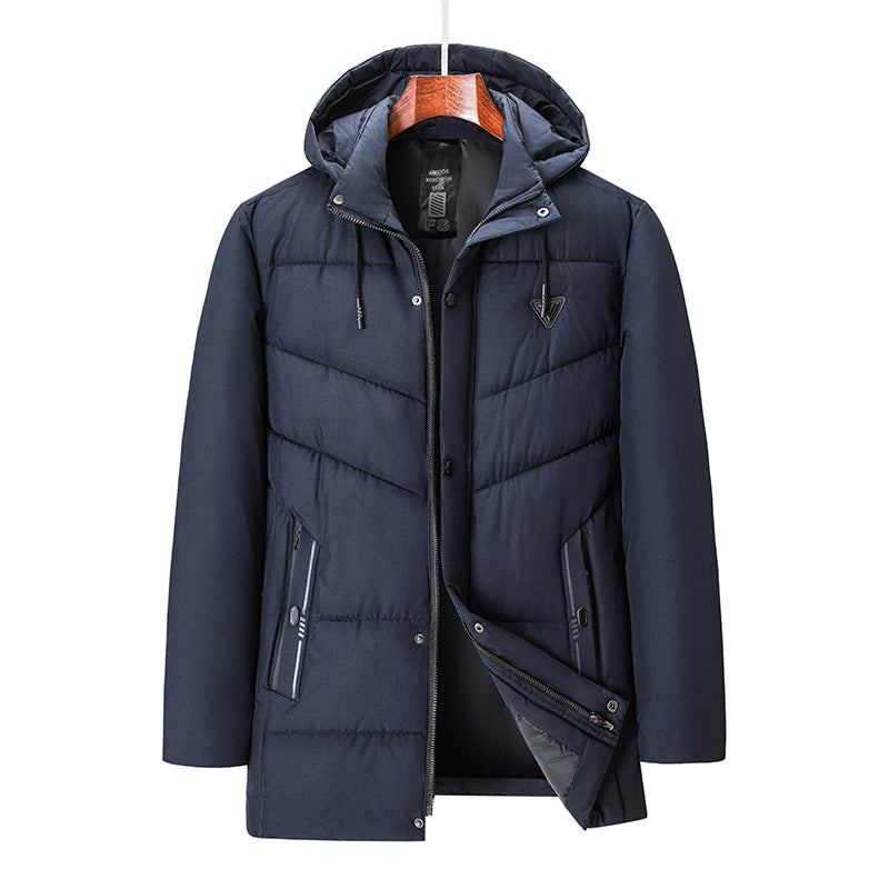Herren Multifunktionale Steppjacke mit Kapuze Echo Archiv