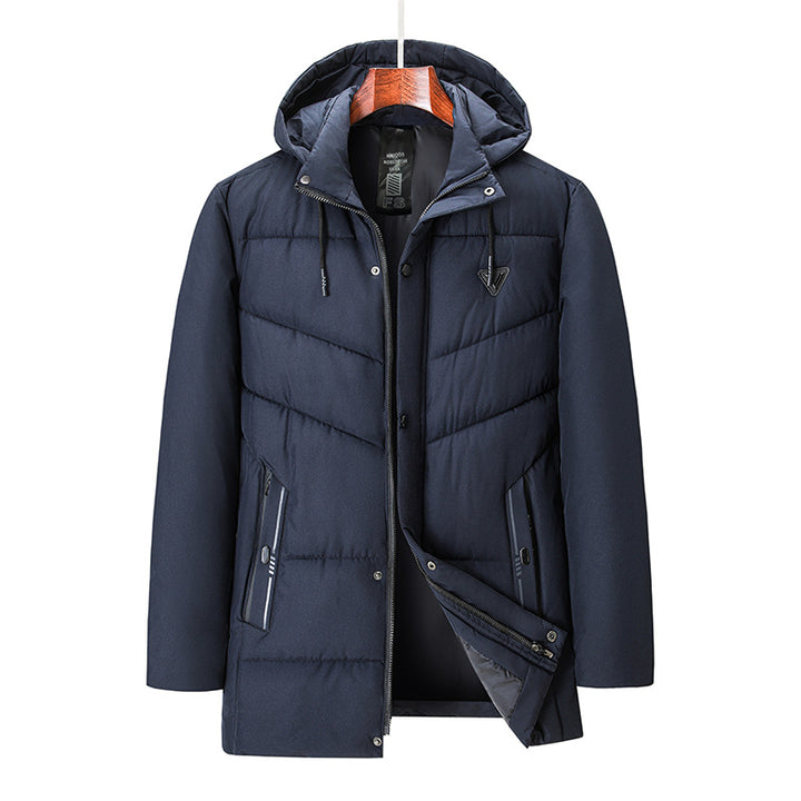 Herren Multifunktionale Steppjacke mit Kapuze Echo Archiv