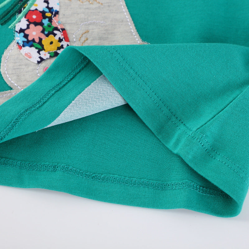 Kinder T-Shirt mit kreativem Hasen-Motiv Echo Archiv