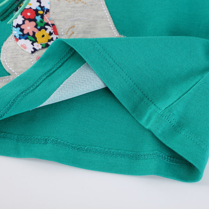 Kinder T-Shirt mit kreativem Hasen-Motiv Echo Archiv