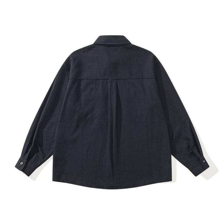 Herren Utility-Overshirt mit großen Pattentaschen und Boxy-Schnitt Echoarchiv