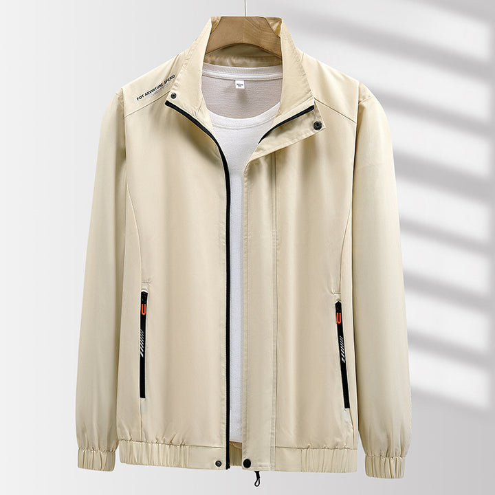 Herren winddichte Übergangsjacke mit praktischem Kapuzen-Design Echoarchiv