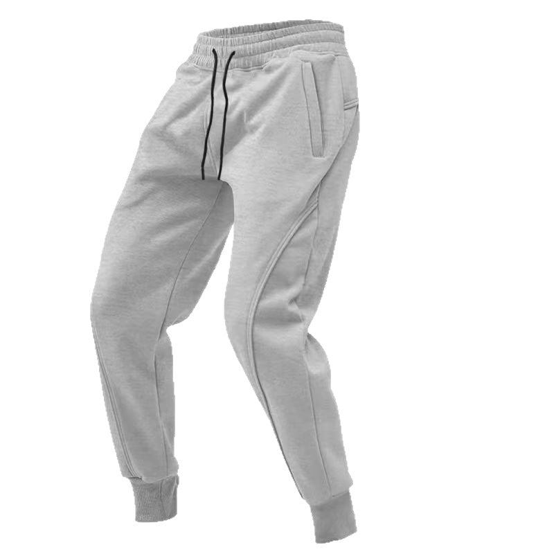 Herren Sportliche Jogginghose mit seitlichen Reißverschlusstaschen Echoarchiv