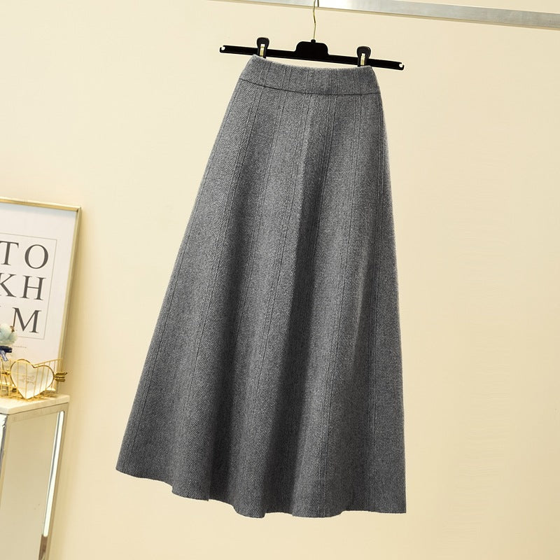 Damen Weit geschnittener, eleganter Midirock Echo Archiv
