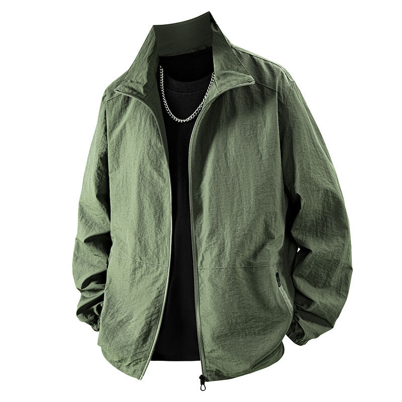 Herren Leichte Übergangsjacke mit hohem Kragen Echo Archiv 1787797801