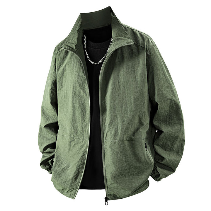 Herren Leichte Übergangsjacke mit hohem Kragen Echo Archiv 1787797801