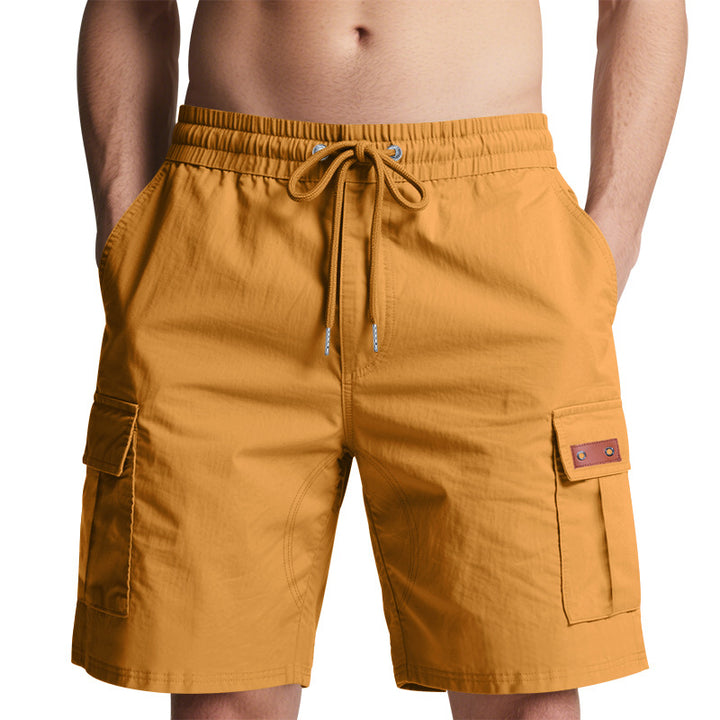 Herren Cargo-Shorts mit mehreren praktischen Taschen und elastischem Bund Echoarchiv