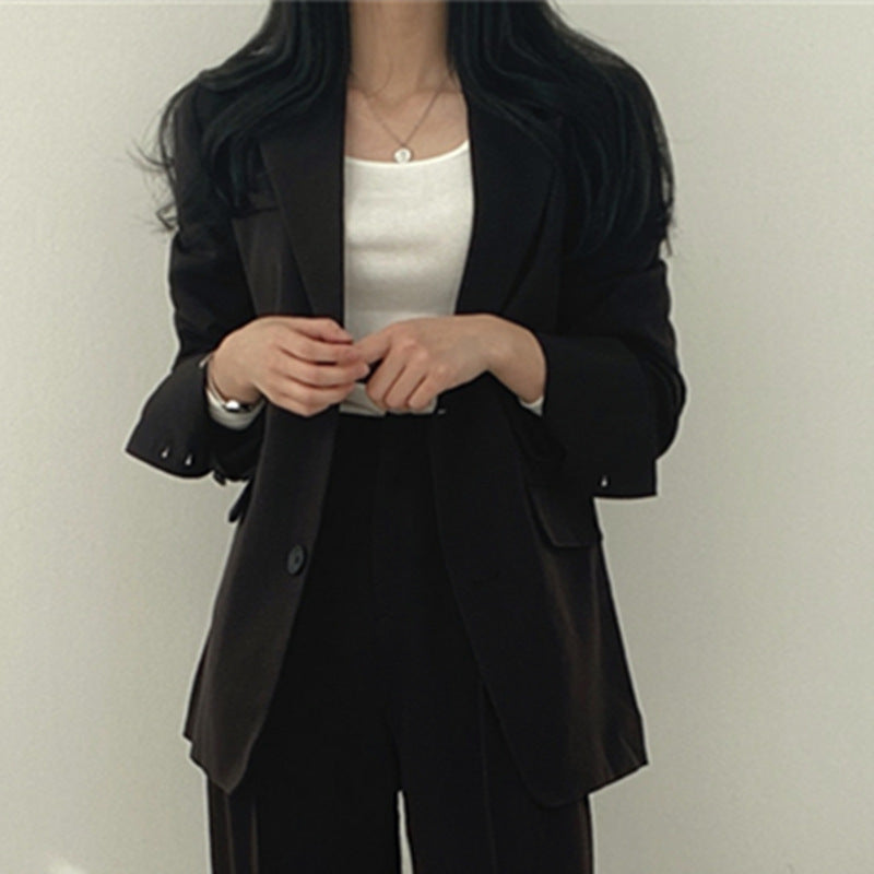 Damen Stilvolles Blazer-Set Echo Archiv