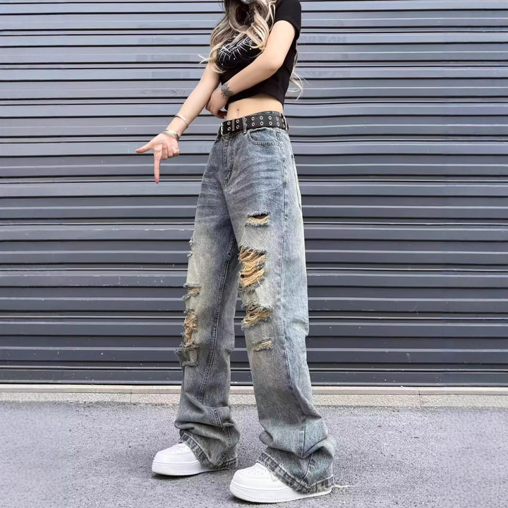 Damen Weitgeschnittene Jeans Echo Archiv