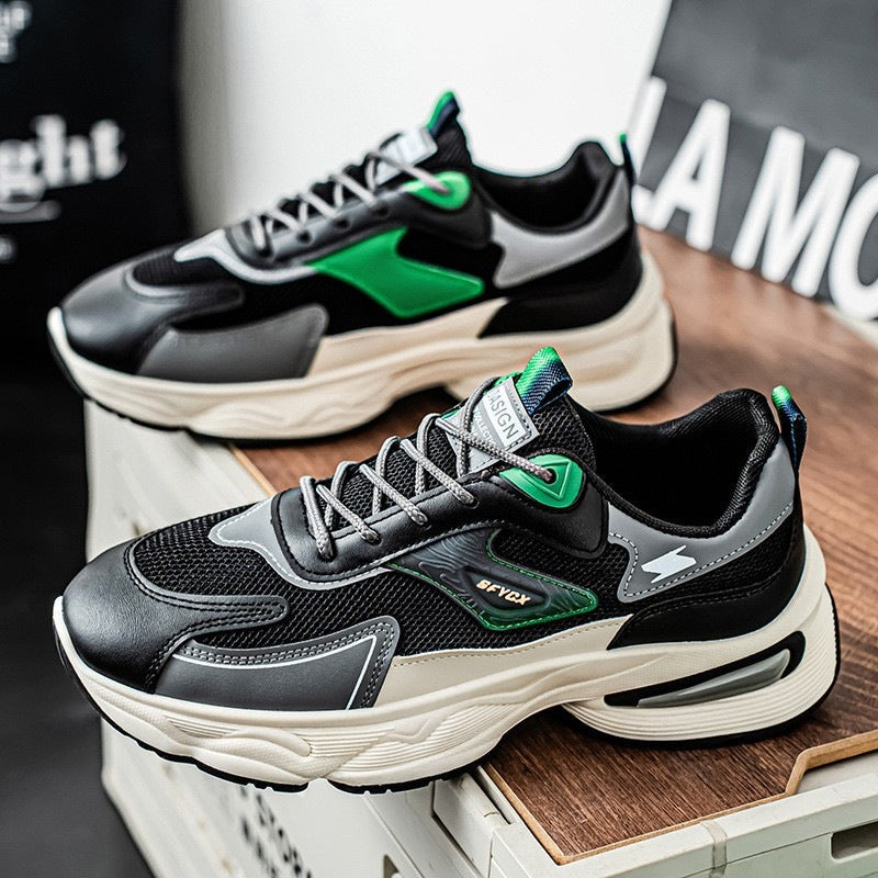 Damen Sportliche Sneakers mit atmungsaktiver Mesh-Konstruktion und rutschfester Laufsohle Echo Archiv