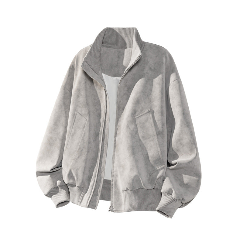Damen Sportliche Oversized Jacke Echo Archiv