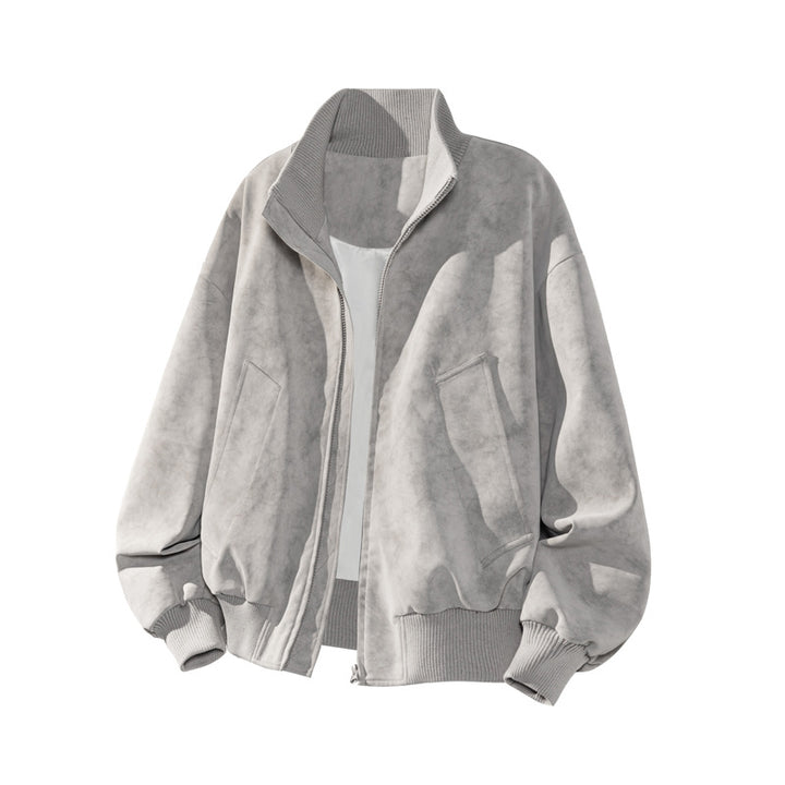 Damen Sportliche Oversized Jacke Echo Archiv