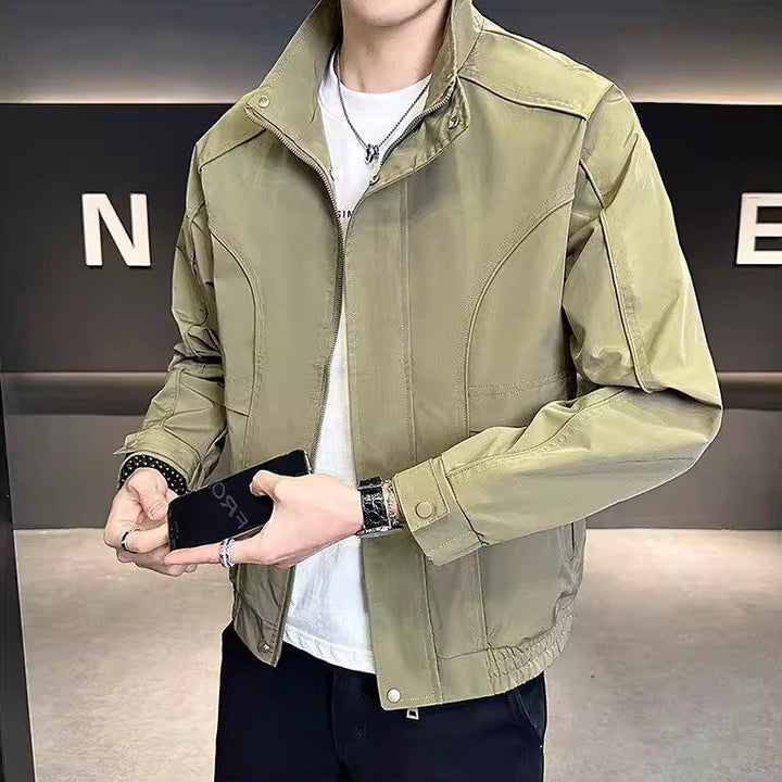 Herren Freizeitjacke mit hohem Kragen Echoarchiv