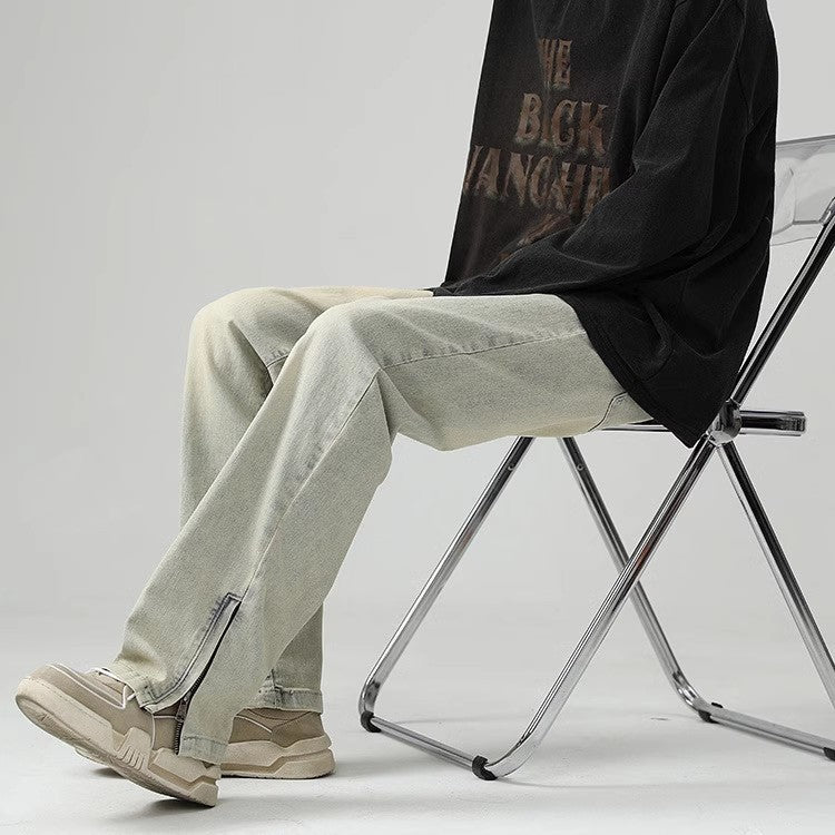 Herren Bequeme und lässige weit geschnittene Jeans Echoarchiv