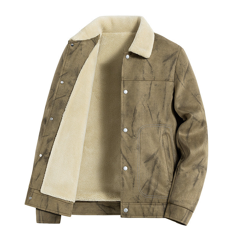 Herren Wendejacke aus Kunstleder mit Kuschelfutter Echo Archiv