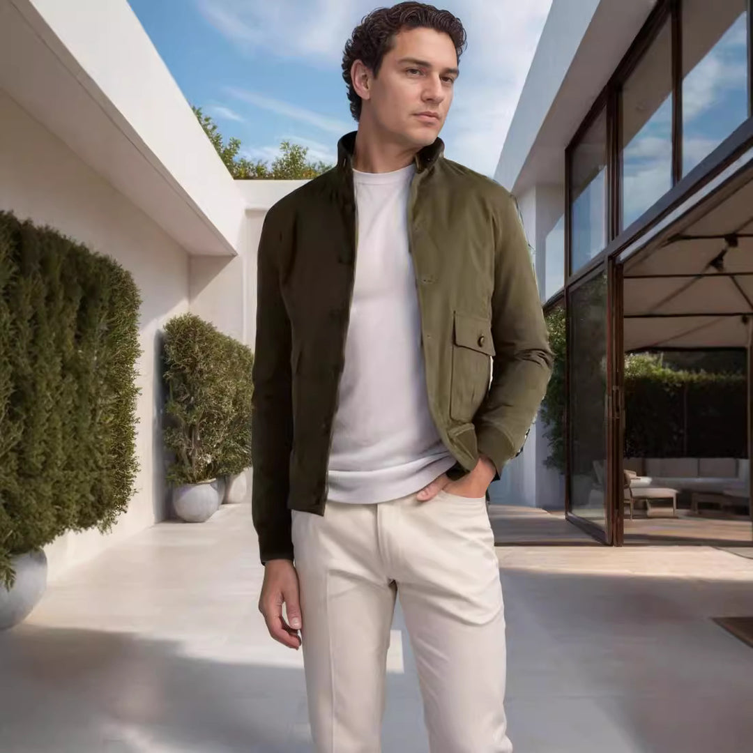 Herren Utility-Jacke mit mehreren praktischen Taschen Echoarchiv