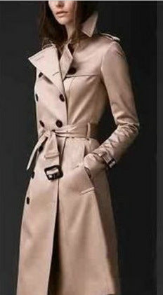 Echoarchiv | Schlanker Trenchcoat mit Doppelter Knopfreihe