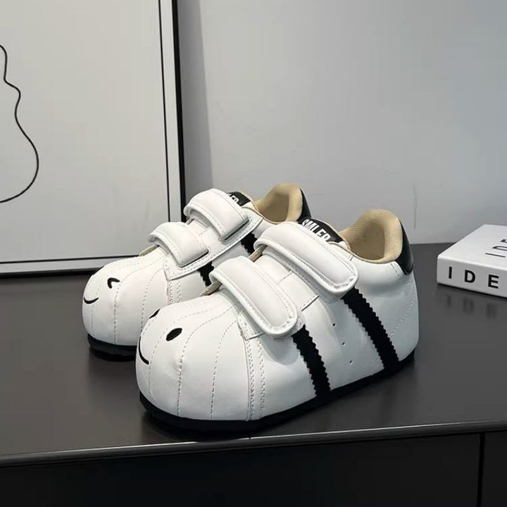 Damen Bequeme Kindersneaker mit niedlichem Tiermotiv und praktischem Klettverschluss Echo Archiv