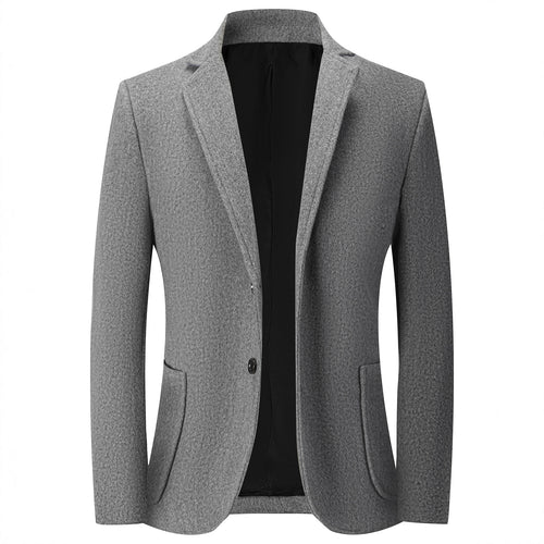 Herren eleganter strukturierten Freizeitblazer Echoarchiv