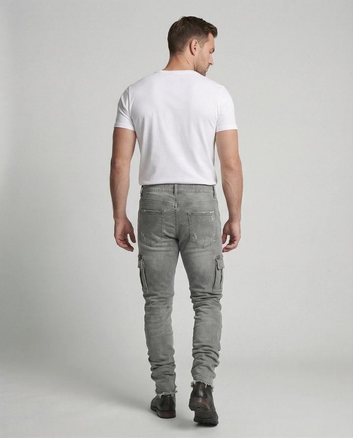 Herren Cargo-JEchoarchivns im lässigen Slim-Fit-Design mit funktionalen Taschen Echoarchiv