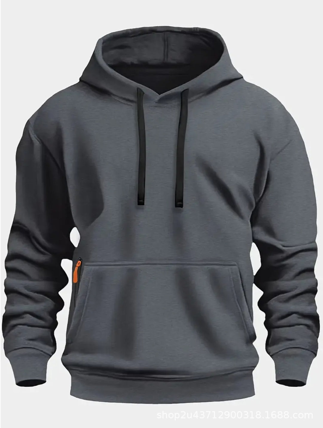 Herren sportlicher Kapuzenpullover mit praktischen Taschen und atmungsaktivem Material Echoarchiv