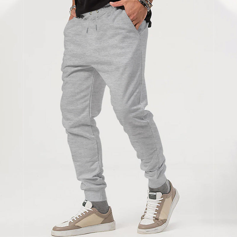 Herren Freizeit-Jogginghose mit elastischem Bund und seitlichen Reißverschlusstaschen Echoarchiv