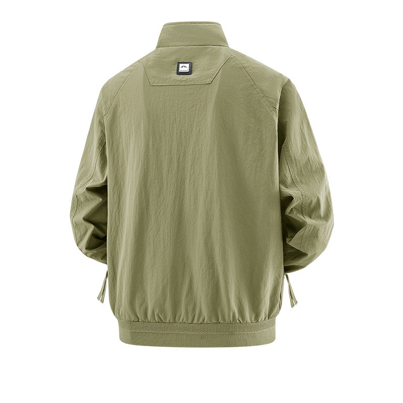 Herren Leichte und funktionale Bomberjacke Echo Archiv