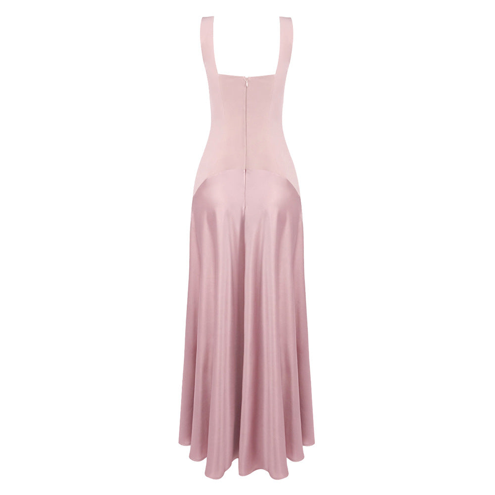 Damen elegantes Kleid mit figurformendem Schnitt und elegantem Reißverschluss Echo Archiv