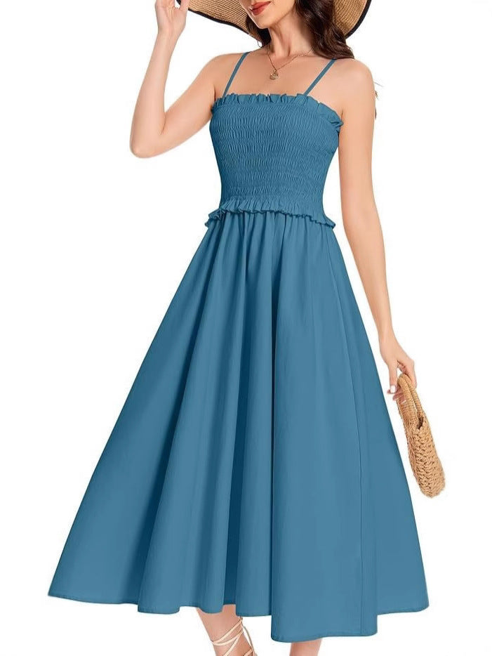 Damen Maxikleid mit schmeichelhaftem Taillendesign Echo Archiv
