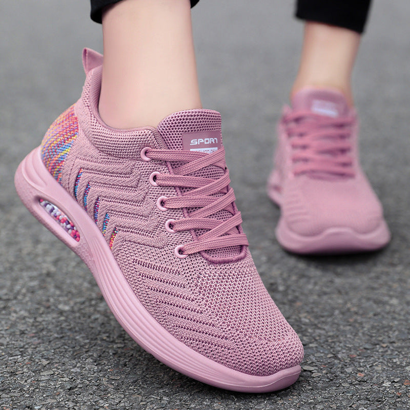 Damen Sportliche Sneakers mit atmungsaktiver Netzstruktur und Dämpfungstechnologie Echo Archiv