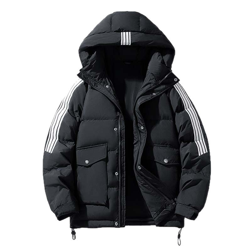 Herren Urbaner Bunter Winterparka Echoarchiv