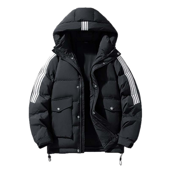 Herren Urbaner Bunter Winterparka Echoarchiv