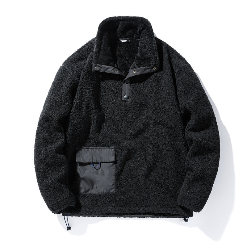 Herren Strapazierfähige Fleecejacke mit funktionalem Kragen Echo Archiv