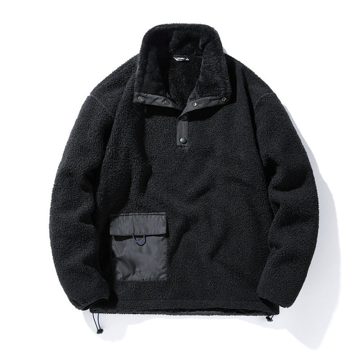 Herren Strapazierfähige Fleecejacke mit funktionalem Kragen Echo Archiv
