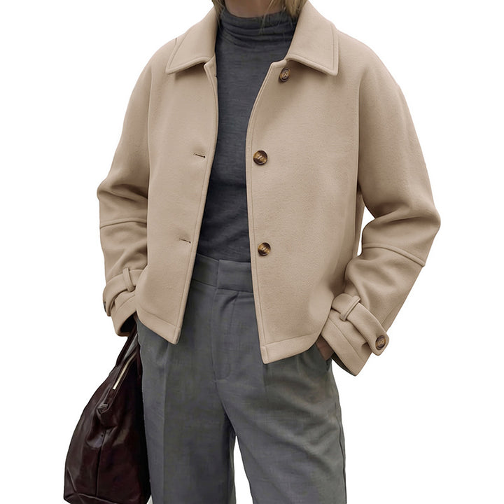 Damen Modische Overshirt Jacke Echo Archiv