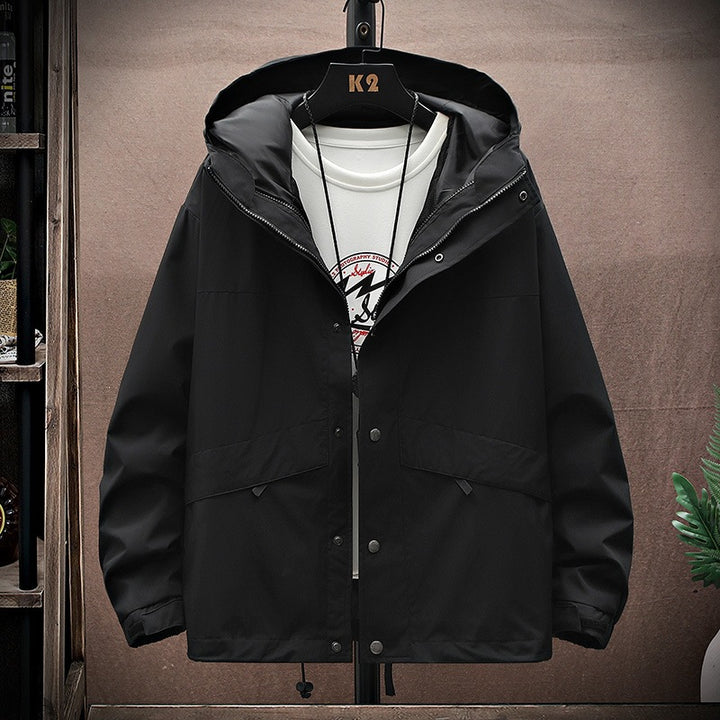 Herren Funktionsjacke mit verstellbarem Kapuzensystem Echo Archiv
