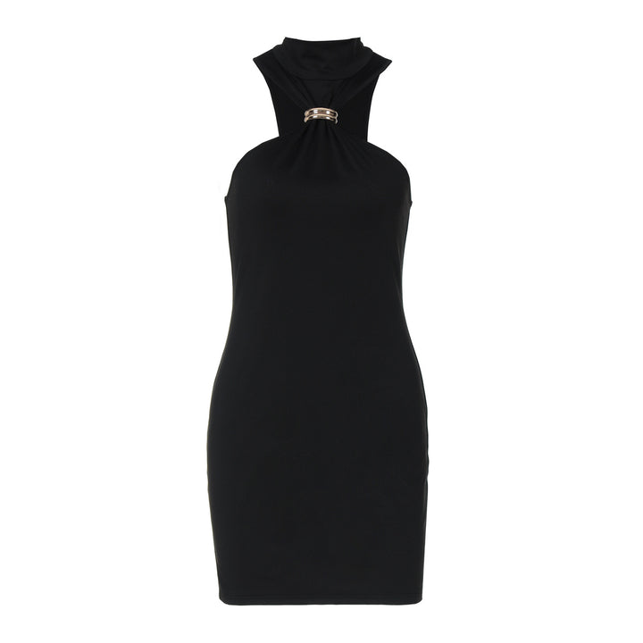 Damen Figurbetontes Minikleid mit elegantem Halterneck Echo Archiv