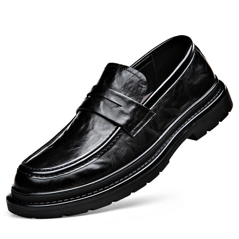 Herren Elegante Leder Mokassins mit rutschfester Sohle und komfortablem Innenfutter – Tavélo