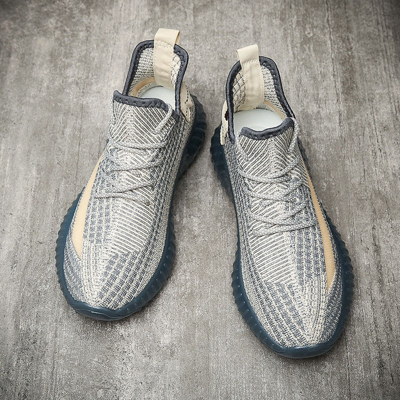 Unisex Strick-Sneakers mit sockenähnlichem Schaft und profiliertem Gummiprofil – Norré