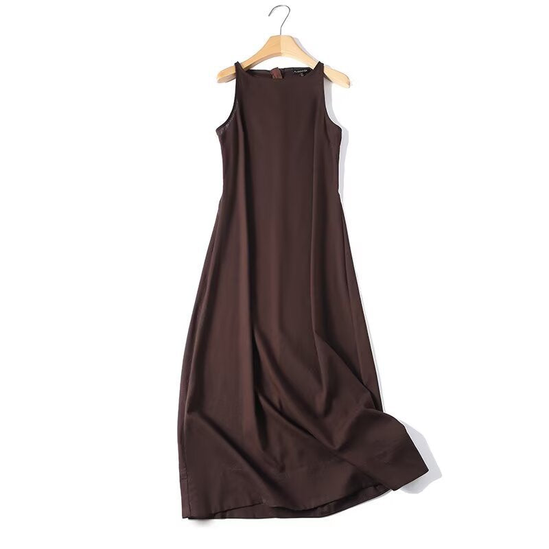 Damen Maxikleid mit elegantem Schnitt und dezentem Rückenausschnitt Echo Archiv