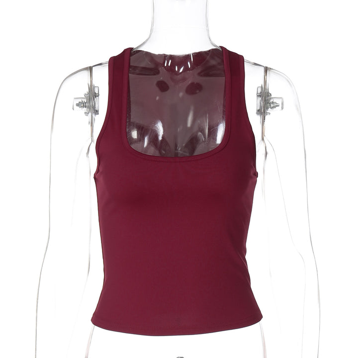 Damen Sportliches Tanktop mit breiten Trägern Echo Archiv