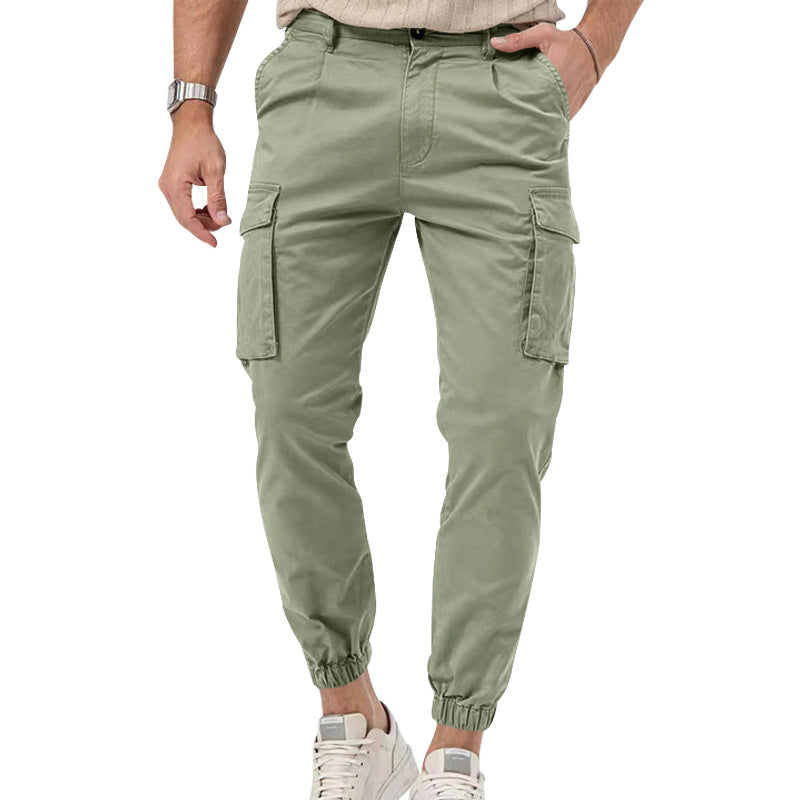 Herren Cargo-Jogginghose mit praktischen Seitentaschen und elastischem Saum Echoarchiv