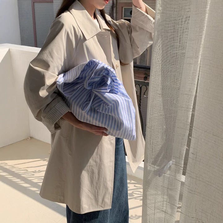 Damen Elegante und zeitlose Trenchcoat Echo Archiv