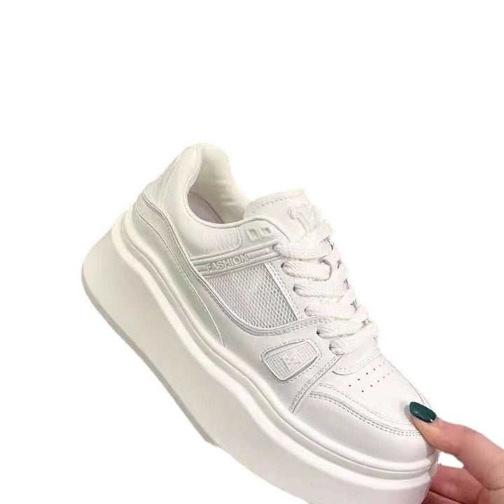 Damen sportive Sneakers mit doppelter Sohle und Kontrastnähten Echo Archiv