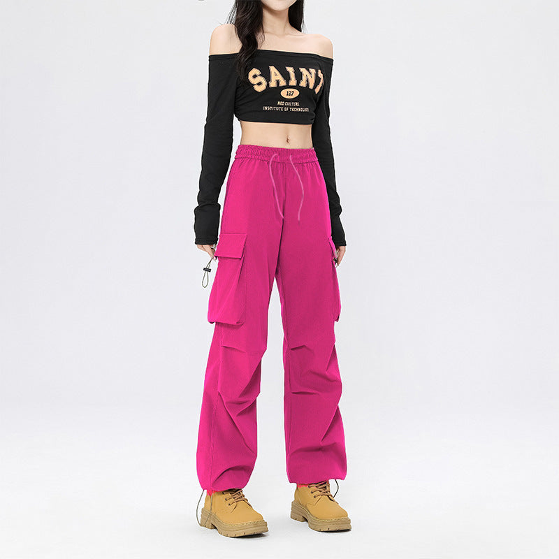 Damen Modische Cargo-Hose Echo Archiv