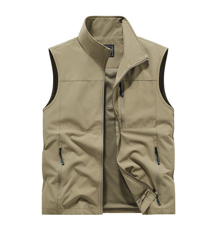 Herren Funktionale Outdoor-Weste Echo Archiv
