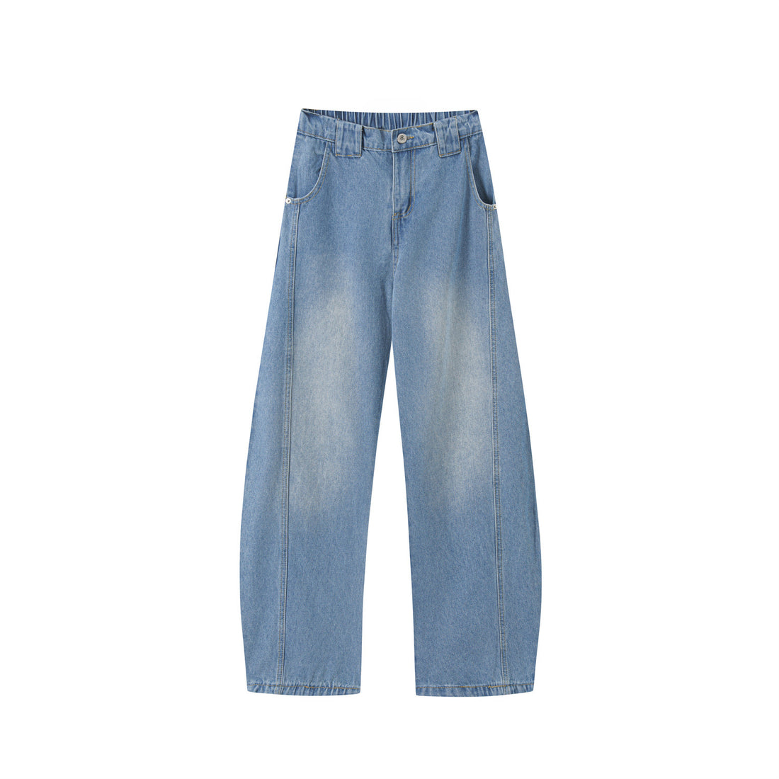 Damen Weit geschnittene High-Waist Hose Echo Archiv